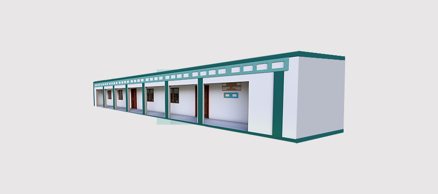 مدرسة 3 فصل ( 135 متر مربع)